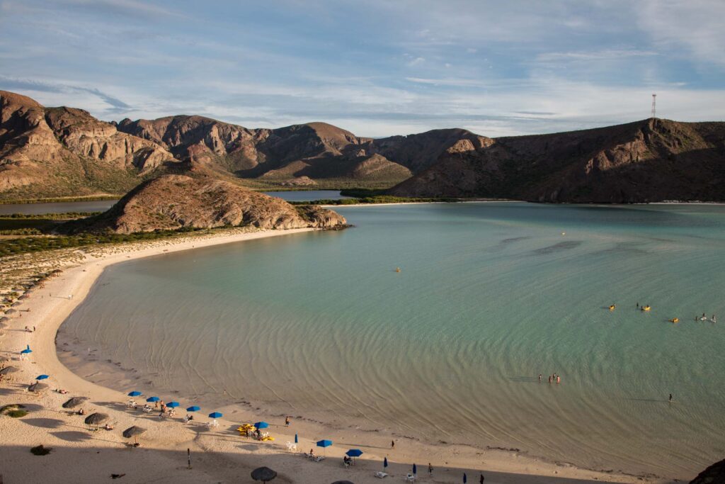 Panorámica Playa Balandra