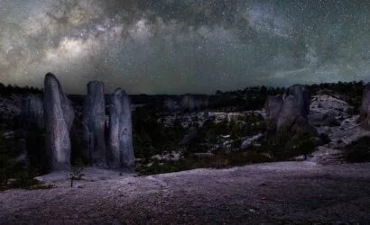 Vía Láctea en Valle de Los Monjes