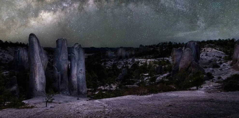 Vía Láctea en Valle de Los Monjes